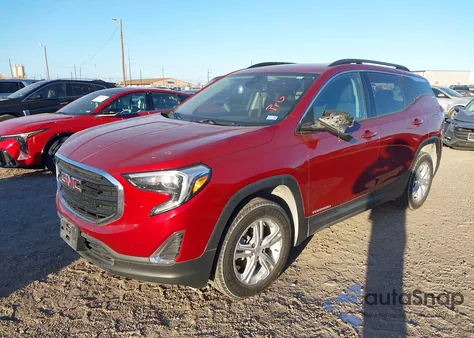 2020 GMC Terrain Awd Sle from USA, damaged, VIN 3GKALTEV3LL212372